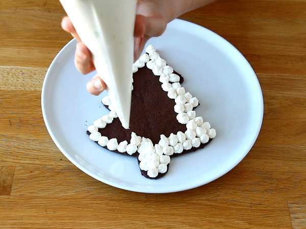 Torta za božično drevo: edini recept, ki lahko nadomesti hlod! - Priprava korak 8