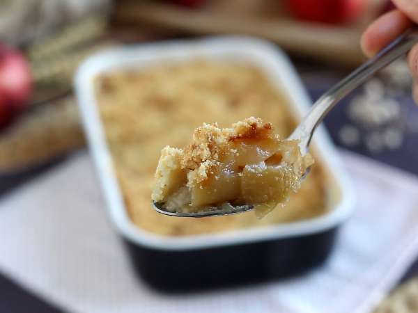 Super enostavno jabolčno drobljenje - Priprava korak 5