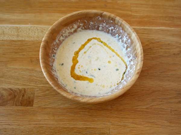 Sendvič s krompirjevimi vaflji in raclette, najboljša tolažilna hrana - Priprava korak 3