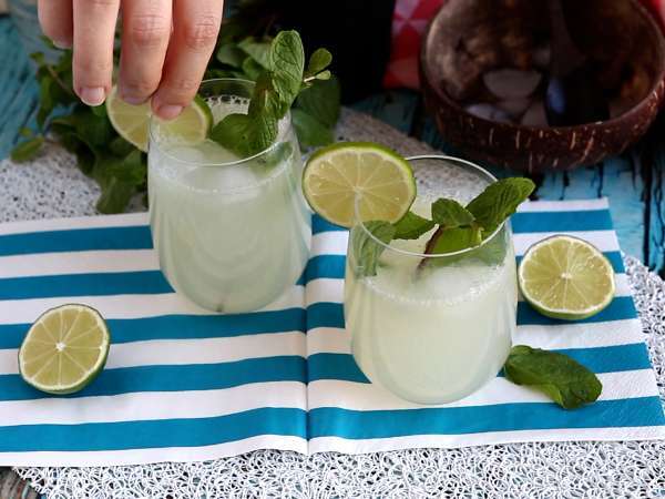 Moskovska mula brez alkohola - Priprava korak 2