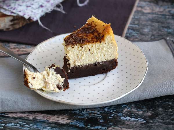 Cheesecake brownie, presenetljiva kombinacija, ki bo navdušila vaše brbončice! - Priprava korak 6