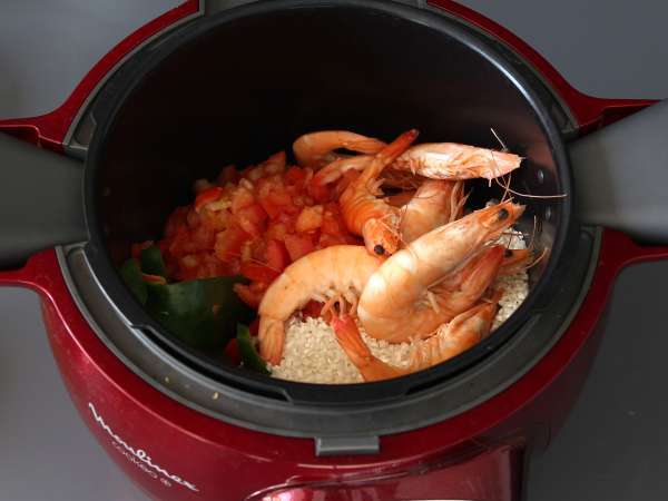 Izjemno hitra paella z napravo Cookeo - Priprava korak 4