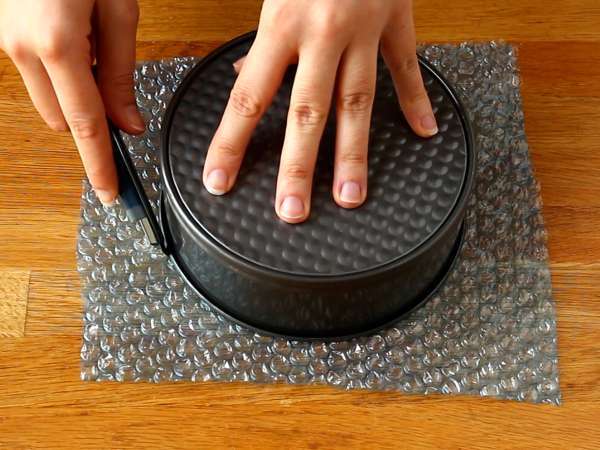 Brez pečenja limoninega in medenega cheesecaka (tutorial za okraševanje torte) - Priprava korak 1