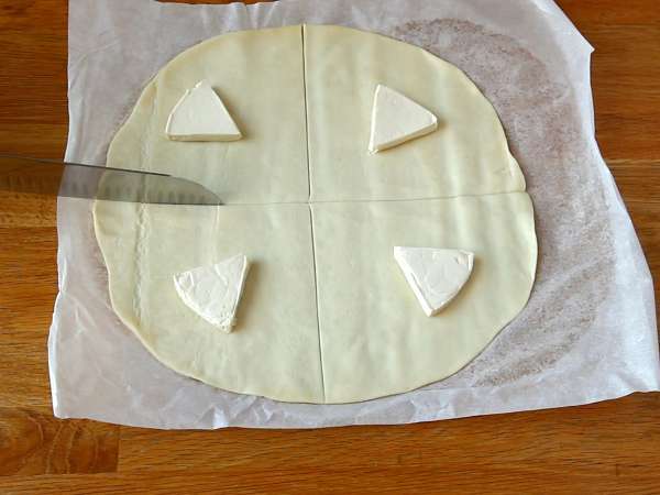 Ekspresni sirovi naani - Priprava korak 1