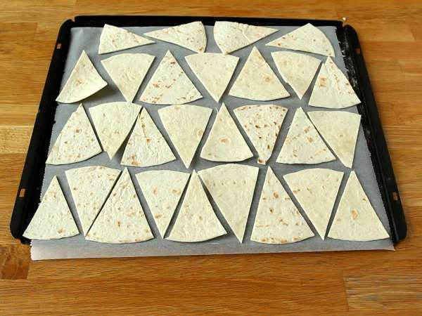 Kako pripraviti domači Doritos? - Priprava korak 1