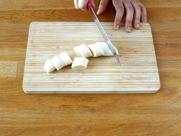 Nice cream banana, veganski sladoled z bananami! Brez aparata za sladoled - Priprava korak 1