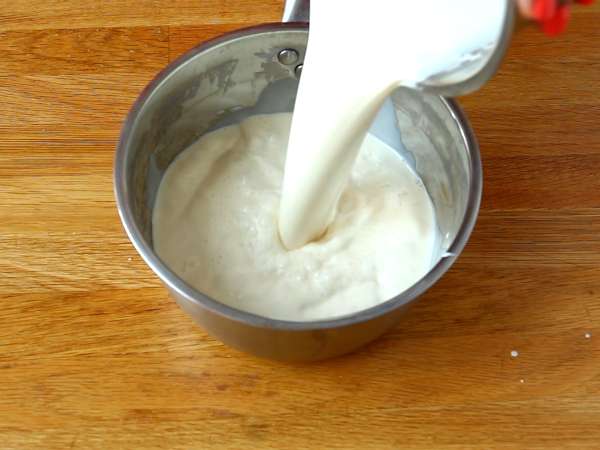 Panna cotta z jagodnim coulisom - Priprava korak 2