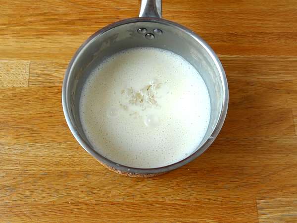 Panna cotta z jagodnim coulisom - Priprava korak 3