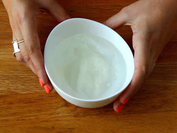 Vanilijeva panna cotta s figovo omako - Priprava korak 1