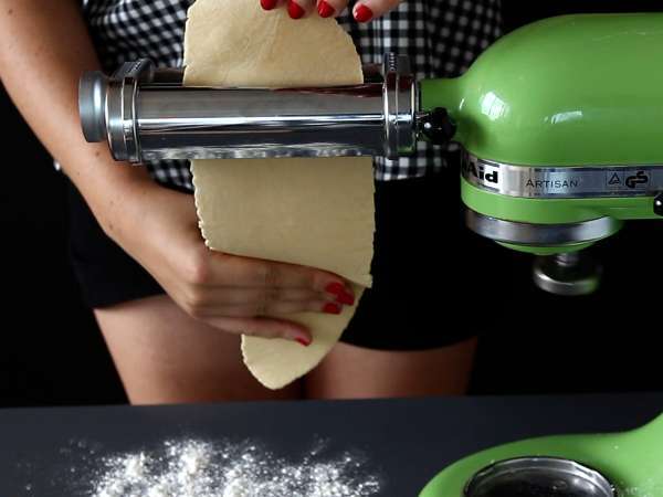 Kako pripraviti jajčne testenine za lazanjo - Priprava korak 5