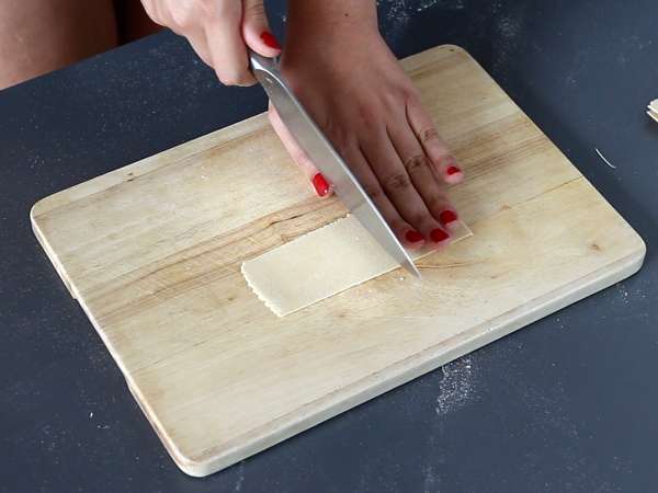 Kako pripraviti jajčne garganelje - Priprava korak 6