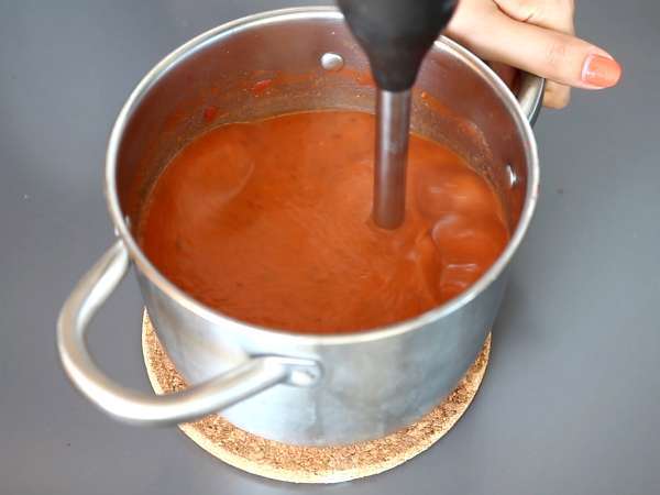 Paradižnikova juha - Priprava korak 6