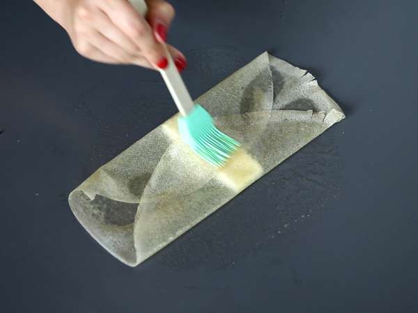 Feta Saganaki, grški recept za hrustljavce iz fete in medu - Priprava korak 3