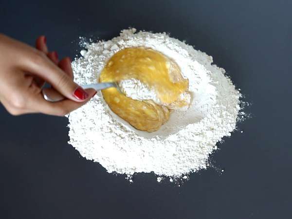 Domače tagliatelle, postopek je razložen korak za korakom - Priprava korak 2