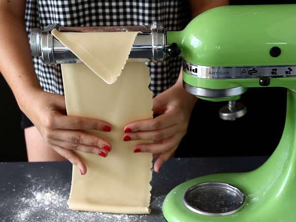 Domače tagliatelle, postopek je razložen korak za korakom - Priprava korak 5