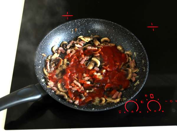 Testenine alla boscaiola, idealna prva jed za jesen in zimo - Priprava korak 4