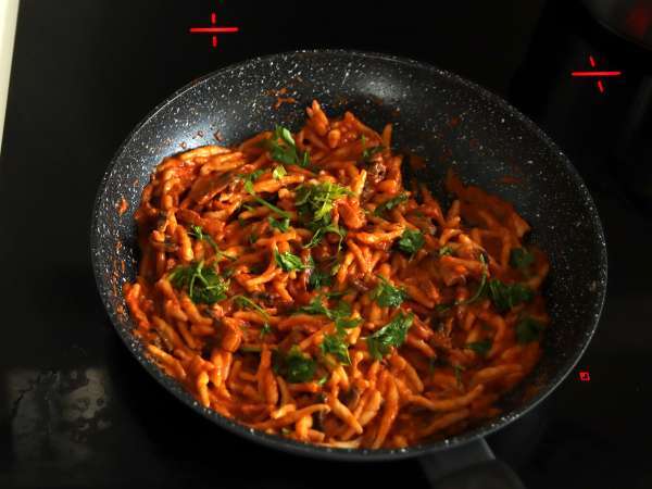 Testenine alla boscaiola, idealna prva jed za jesen in zimo - Priprava korak 7