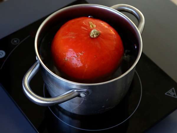 Jesenski fondi Reblochon v buči! - Priprava korak 1