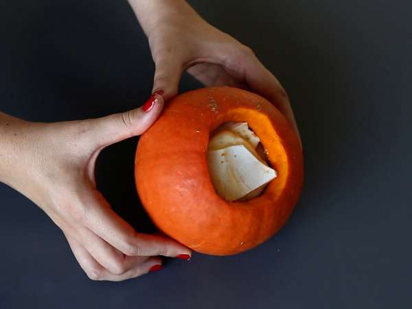 Jesenski fondi Reblochon v buči! - Priprava korak 4