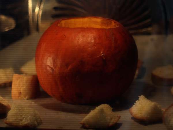 Jesenski fondi Reblochon v buči! - Priprava korak 6