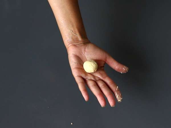 Domača čokolada Raffaello - Priprava korak 4