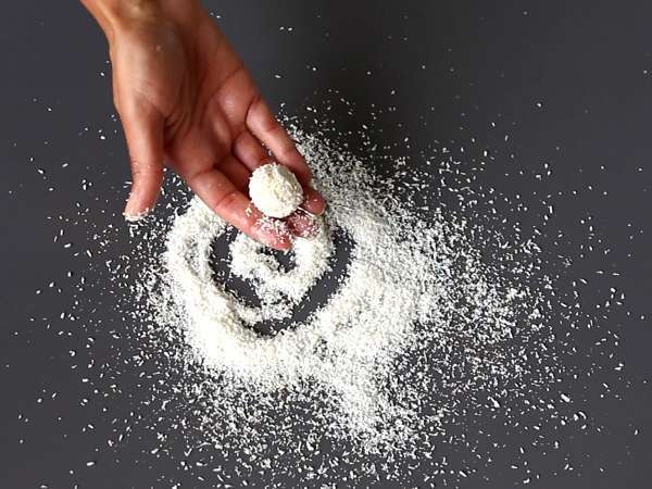 Domača čokolada Raffaello - Priprava korak 5