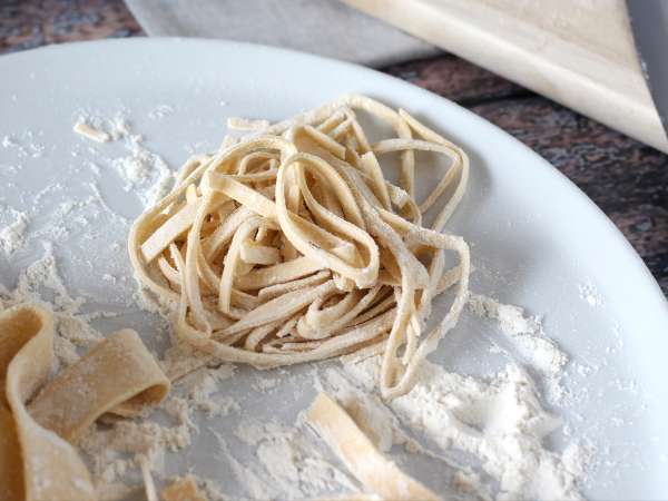 Tagliolini, postopek korak za korakom za pripravo doma - Priprava korak 6