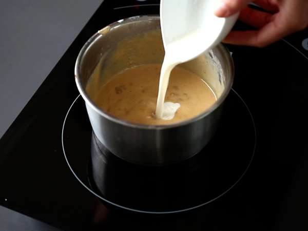 Čokoladni in nugatni lončki. Enostaven recept - Priprava korak 5