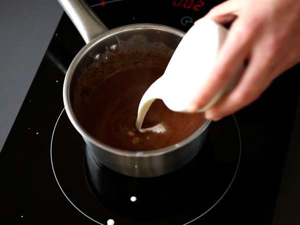 Čokoladni in nugatni lončki. Enostaven recept - Priprava korak 10