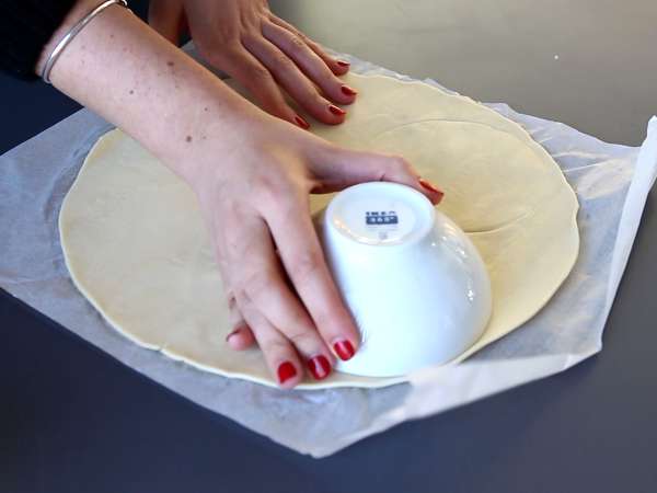 Jabolčni in lešnikovi kremni zavitki za Epifanijo - Priprava korak 4