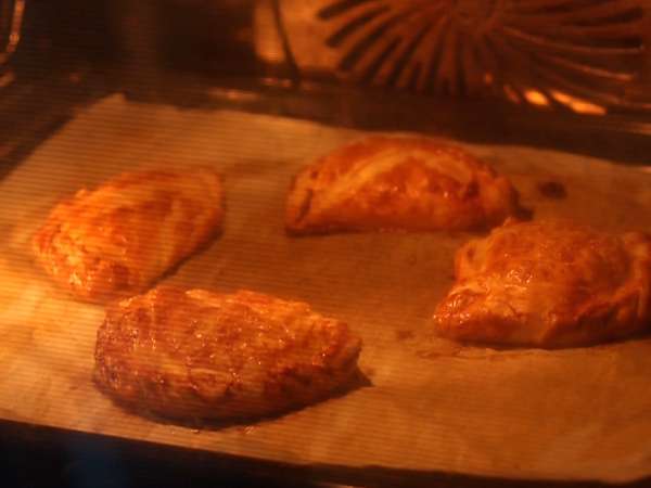 Jabolčni in lešnikovi kremni zavitki za Epifanijo - Priprava korak 8