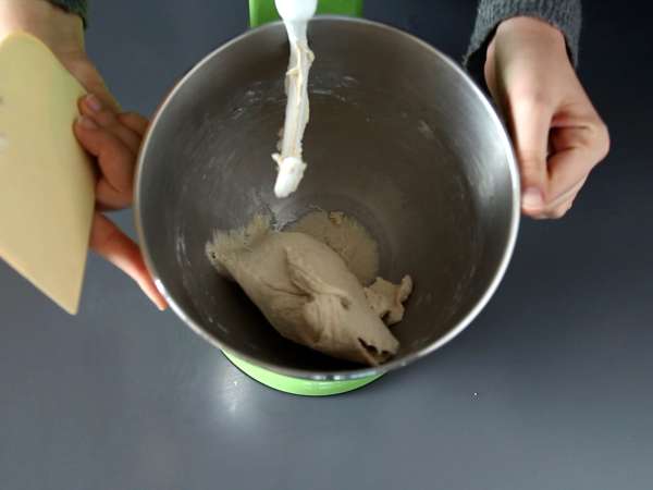 Kitajske palačinke z zeleno čebulo - Scallion palačinke - Priprava korak 1