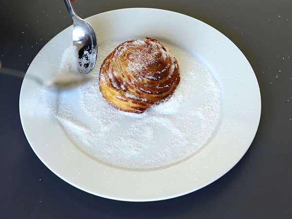 Pečeni churrosi v obliki sklede za velikodušen preliv - Priprava korak 6