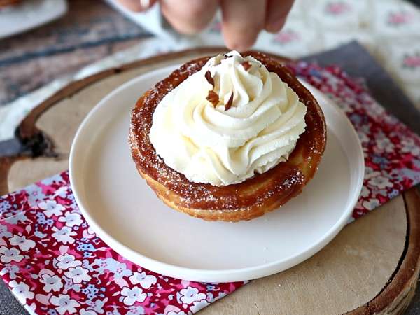 Pečeni churrosi v obliki sklede za velikodušen preliv - Priprava korak 8