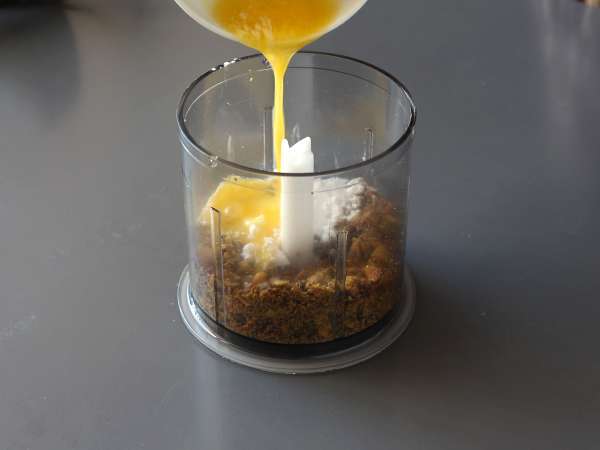 Baklavski cheesecake s pistacijami, hrustljav in topljiv - Priprava korak 3