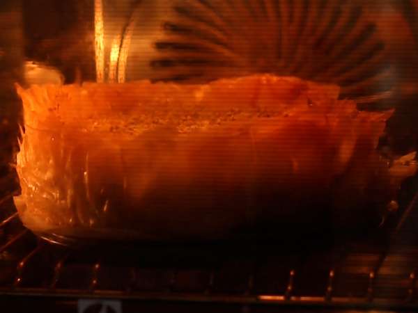 Baklavski cheesecake s pistacijami, hrustljav in topljiv - Priprava korak 10