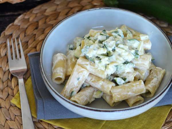 Kremne testenine z bučkami, okusen in zelo hiter recept - Priprava korak 6