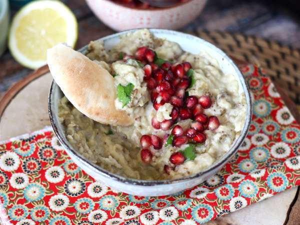 Baba ganoush, okusen libanonski namaz iz jajčevcev - Priprava korak 7