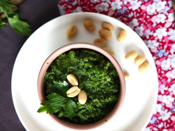 Pesto iz peteršilja in arašidov, eksplozija okusov - Priprava korak 4