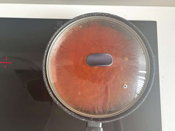 Testenine Siciliana z jajčevci, enostavna in lahka različica - Pasta alla Norma - Priprava korak 4