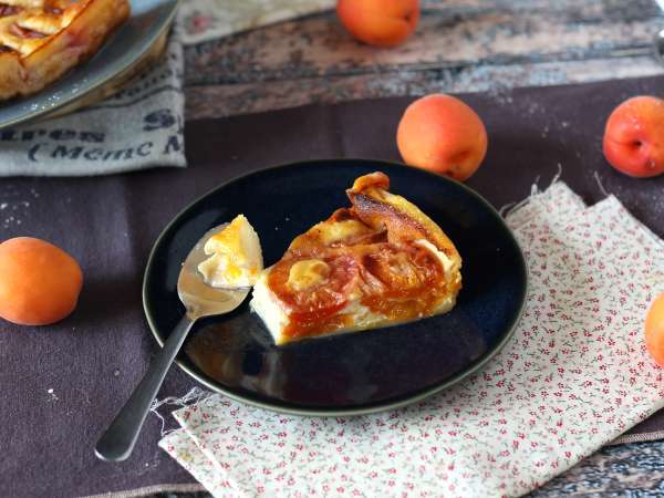 Enostaven marelični clafoutis - Priprava korak 9