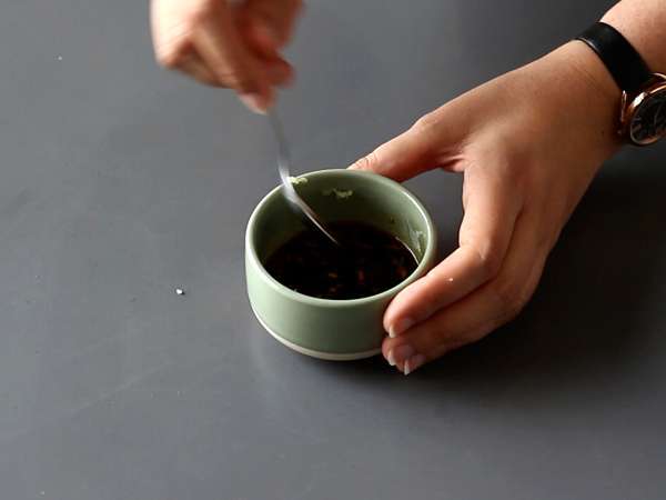 Bibimbap, tradicionalna korejska jed - Priprava korak 1