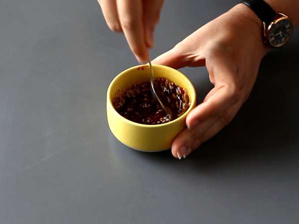 Bibimbap, tradicionalna korejska jed - Priprava korak 5