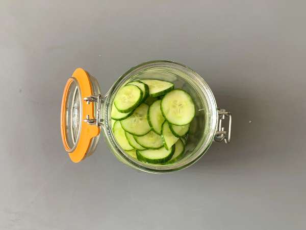 Sladko-kisle kumare: hitra in okusna priloga za poletje! - Priprava korak 4