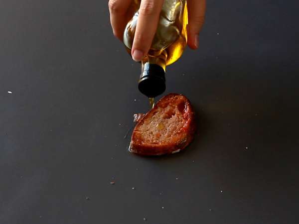 Sendviči s paradižnikom in pršutom serrano - Priprava korak 3