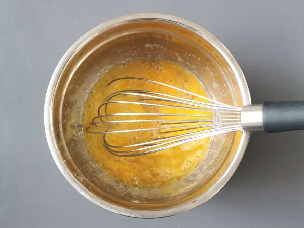 Baskovski cheesecake - Priprava korak 1