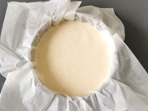 Baskovski cheesecake - Priprava korak 5