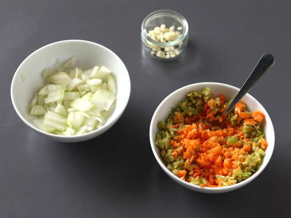 Vegetarijanska lazanja (ne boste verjeli!) - Priprava korak 1