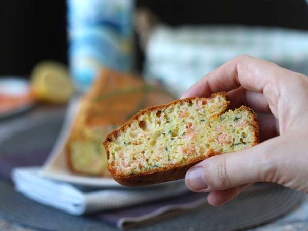 Torta z dimljenim lososom, limono in drobnjakom - Priprava korak 7