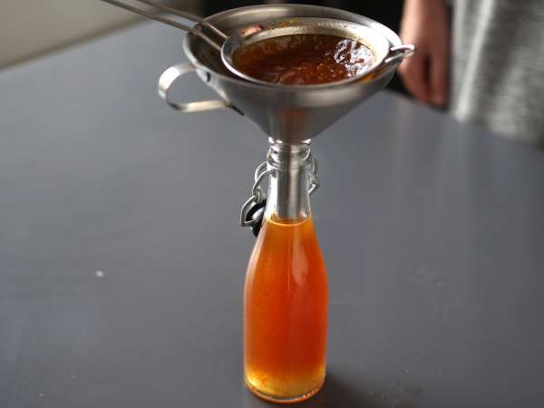 Domači bučni sirup, odličen za jesenske/zimske pijače - Priprava korak 6